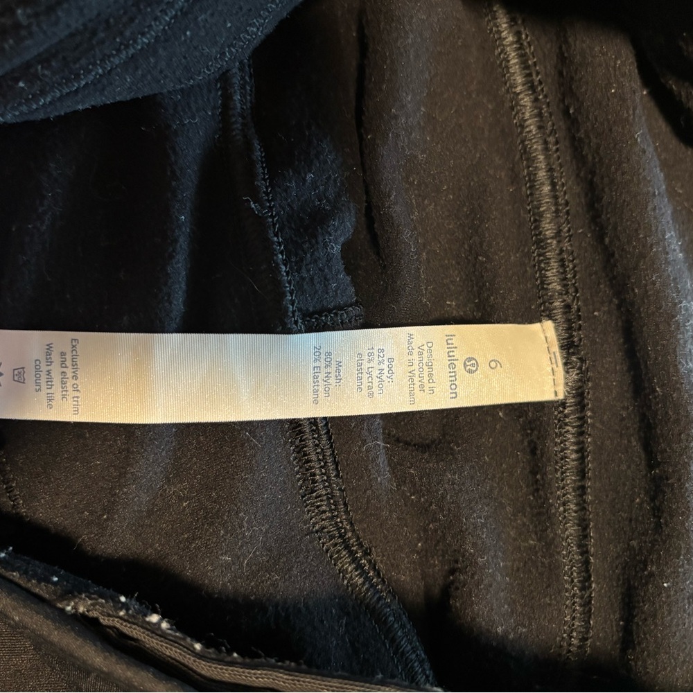 lululemon athletica Black Apparel